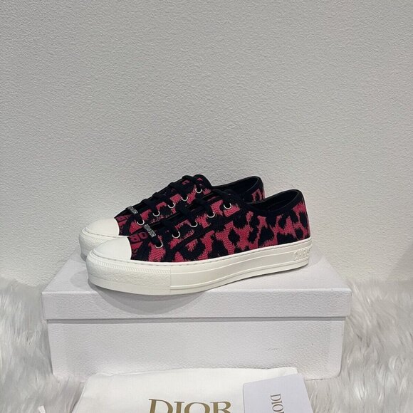 DIOR WALK'N Leopard Wander Connect Star One ID B23 Vibe Chrono Sneaker 36.5/38.5 - Picture 4 of 10